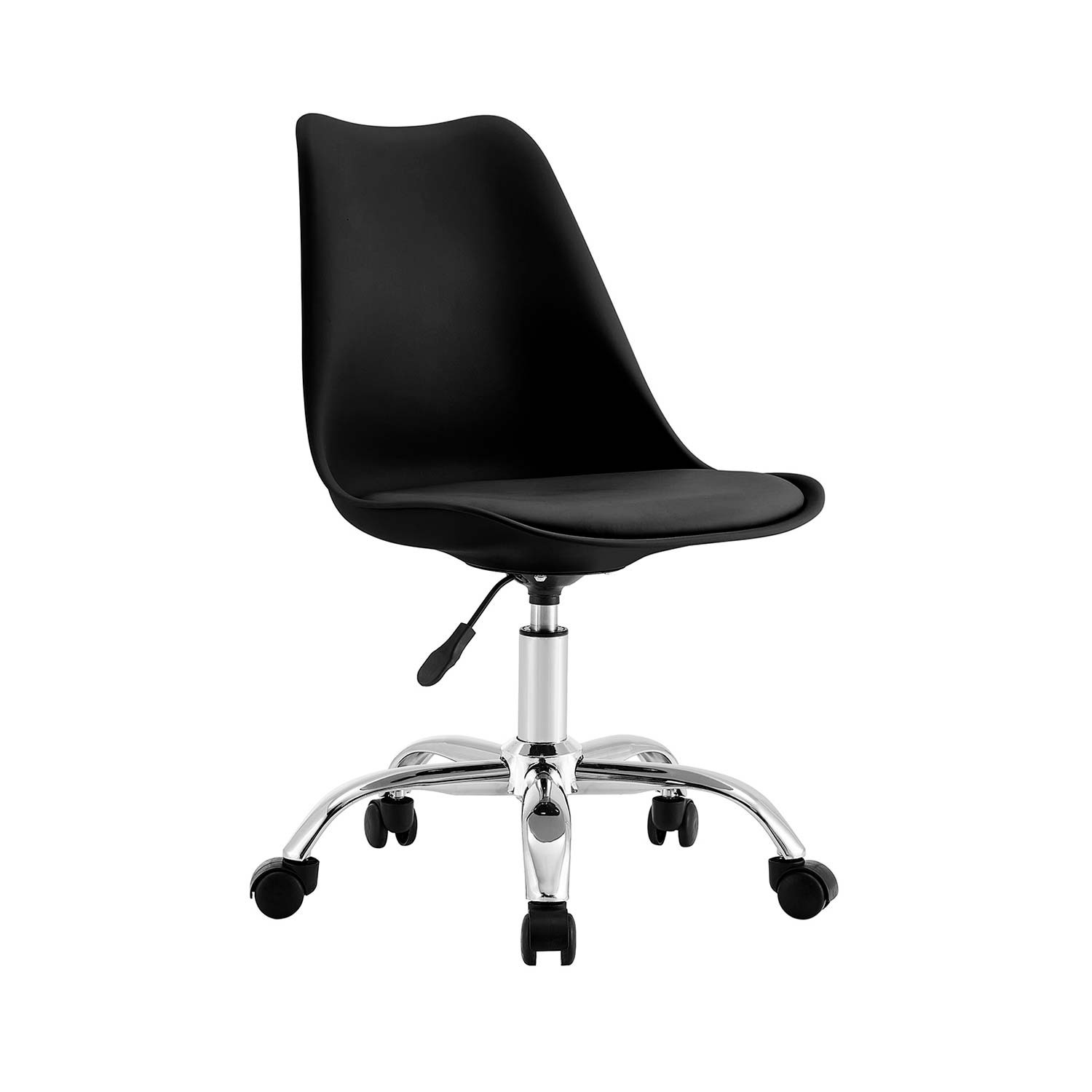 Silla de Escritorio con Ruedas Eyre 97x47x58cm Thinia Home Sillas Con Ruedas para Escritorio 1
